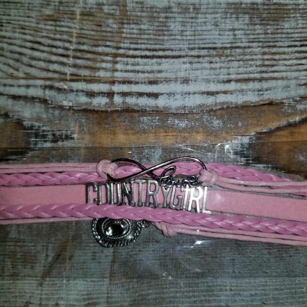 Love Country Girl Bracelet in pink - Picture 4 of 6